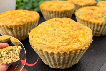 Delícia saudável: tortinha de frango sem glúten e sem lactose com massa leve e recheio irresistivelmente cremoso