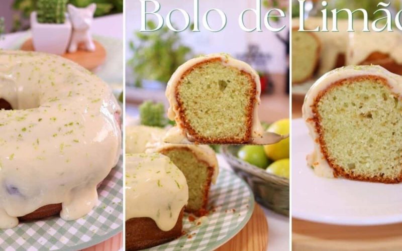 Delícia de infância: Bolo verde de limão fácil, macio e irresistivelmente úmido