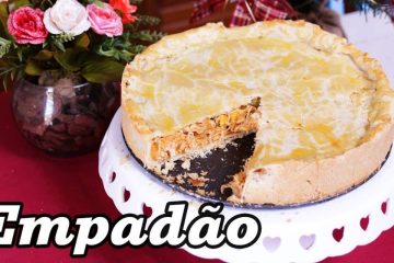 Empadão de frango com crosta irresistível e recheio deliciosamente temperado