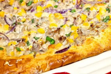 Prática e Saborosa: Torta de Atum no Liquidificador para Transformar seu Lanche