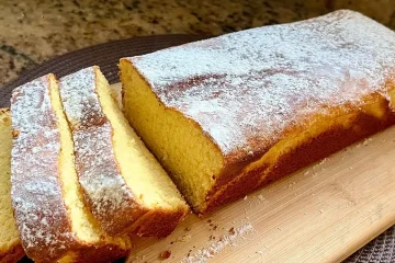 Deliciosa receita de bolo amanteigado da vovó: macio, aromático e ideal para acompanhar um café quente